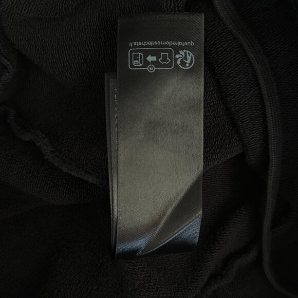 Balenciaga Black & White Loop Sports Logo Sweatpants - Picture 7 of 7